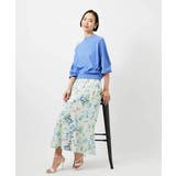 フラワープリントセミマーメイドスカート | MICHEL KLEIN | 詳細画像18 