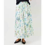 フラワープリントセミマーメイドスカート | MICHEL KLEIN | 詳細画像22 