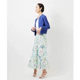 フラワープリントセミマーメイドスカート | MICHEL KLEIN | 詳細画像28 