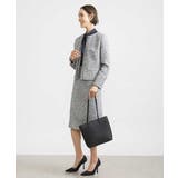 [セットアップ対応]ファンシーツイードセミタイトスカート | MICHEL KLEIN | 詳細画像24 