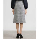 [セットアップ対応]ファンシーツイードセミタイトスカート | MICHEL KLEIN | 詳細画像8 