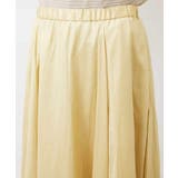 レザーライクサテンフレアスカート | MICHEL KLEIN | 詳細画像22 