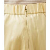 レザーライクサテンフレアスカート | MICHEL KLEIN | 詳細画像23 