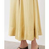 レザーライクサテンフレアスカート | MICHEL KLEIN | 詳細画像24 