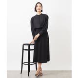 ドットジャガードスカート | MICHEL KLEIN | 詳細画像10 