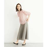 【洗える】キュプラフィブリルマーメイドスカート | MICHEL KLEIN | 詳細画像14