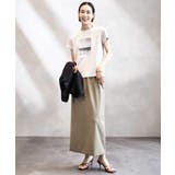 ダンボールセミタイトスカート | MICHEL KLEIN | 詳細画像4 