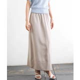 [リラックスボトム]ダルサテン Iラインスカート | MICHEL KLEIN | 詳細画像26 