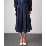 [セットアップ対応]ライトワッフルタックフレアスカート | MICHEL KLEIN | 詳細画像10 