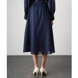 [セットアップ対応]ライトワッフルタックフレアスカート | MICHEL KLEIN | 詳細画像12 