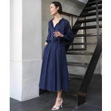 [セットアップ対応]ライトワッフルタックフレアスカート | MICHEL KLEIN | 詳細画像9 