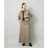 [セットアップ対応]チノAラインスカート | MICHEL KLEIN | 詳細画像10 