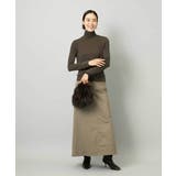 [セットアップ対応]チノAラインスカート | MICHEL KLEIN | 詳細画像13 