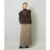 [セットアップ対応]チノAラインスカート | MICHEL KLEIN | 詳細画像15 