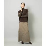 [セットアップ対応]チノAラインスカート | MICHEL KLEIN | 詳細画像16 