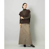 [セットアップ対応]チノAラインスカート | MICHEL KLEIN | 詳細画像17 