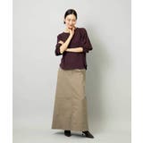 [セットアップ対応]チノAラインスカート | MICHEL KLEIN | 詳細画像20 