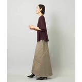 [セットアップ対応]チノAラインスカート | MICHEL KLEIN | 詳細画像21 