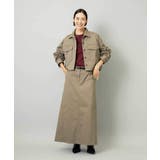 [セットアップ対応]チノAラインスカート | MICHEL KLEIN | 詳細画像9 