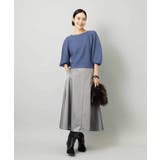 フェイクレザーフレアスカート | MICHEL KLEIN | 詳細画像12 