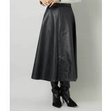 フェイクレザーフレアスカート | MICHEL KLEIN | 詳細画像2 