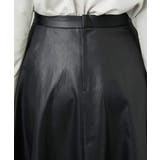 フェイクレザーフレアスカート | MICHEL KLEIN | 詳細画像24 