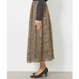 レオパードプリントタックフレアースカート(オリジナルプリント) | MICHEL KLEIN | 詳細画像24 