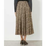 レオパードプリントタックフレアースカート(オリジナルプリント) | MICHEL KLEIN | 詳細画像25 