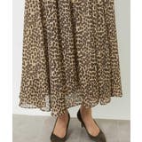 レオパードプリントタックフレアースカート(オリジナルプリント) | MICHEL KLEIN | 詳細画像29 