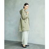 キルトライナー付きフードコート | MICHEL KLEIN | 詳細画像5 