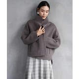 スタンドカラーショートコート | MICHEL KLEIN | 詳細画像6