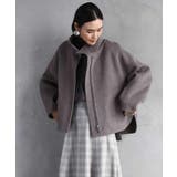 スタンドカラーショートコート | MICHEL KLEIN | 詳細画像7