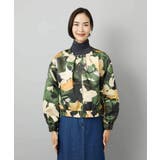 [セットアップ対応]モダンフラワープリントブルゾン | MICHEL KLEIN | 詳細画像10 