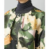 [セットアップ対応]モダンフラワープリントブルゾン | MICHEL KLEIN | 詳細画像13 