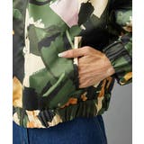 [セットアップ対応]モダンフラワープリントブルゾン | MICHEL KLEIN | 詳細画像15 