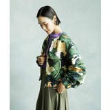 [セットアップ対応]モダンフラワープリントブルゾン | MICHEL KLEIN | 詳細画像2 