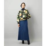 [セットアップ対応]モダンフラワープリントブルゾン | MICHEL KLEIN | 詳細画像9 