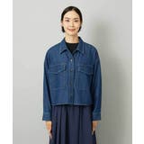 [セットアップ対応]デニムダブルポケットブルゾン | MICHEL KLEIN | 詳細画像15 