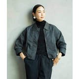 ステンカラーショートブルゾン | MICHEL KLEIN | 詳細画像1