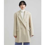 ジャージーメルトンダブルブレストジャコット | MICHEL KLEIN | 詳細画像15