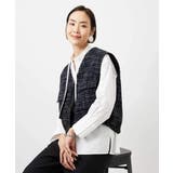 ファンシーツイード フィッシャーマンジレ | MICHEL KLEIN | 詳細画像1 