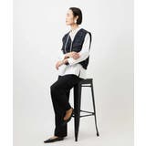 ファンシーツイード フィッシャーマンジレ | MICHEL KLEIN | 詳細画像3 