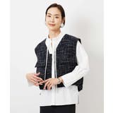 ファンシーツイード フィッシャーマンジレ | MICHEL KLEIN | 詳細画像4 