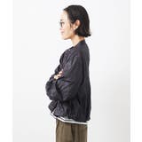 ［セットアップ対応］クラッシュレザーライクノーカラーブルゾン | MICHEL KLEIN | 詳細画像15 