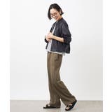 ［セットアップ対応］クラッシュレザーライクノーカラーブルゾン | MICHEL KLEIN | 詳細画像19 