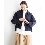 [セットアップ対応]デニムダブルポケットブルゾン | MICHEL KLEIN | 詳細画像10 