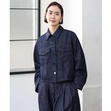 [セットアップ対応]デニムダブルポケットブルゾン | MICHEL KLEIN | 詳細画像14 