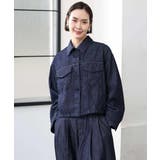 [セットアップ対応]デニムダブルポケットブルゾン | MICHEL KLEIN | 詳細画像15 