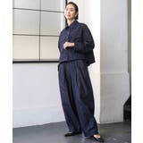 [セットアップ対応]デニムダブルポケットブルゾン | MICHEL KLEIN | 詳細画像19 