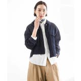 [セットアップ対応]デニムダブルポケットブルゾン | MICHEL KLEIN | 詳細画像4 